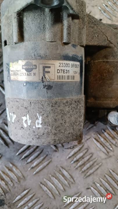 Rozrusznik Nissan Primera P12 18 benzyna Układ elektryczny silnika Radłów