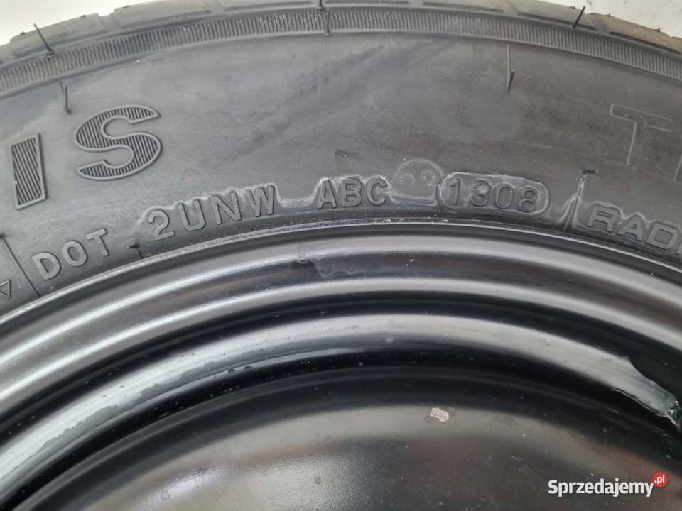 KOŁO DOJAZDOWE Peugeot 207 dojazdówka 12580 R15 Koła Chełm