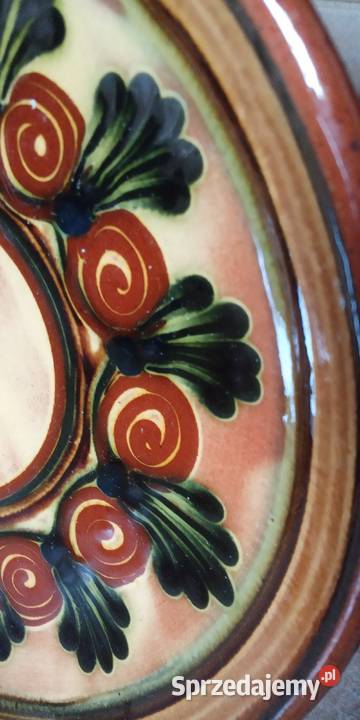 ceramika PRL talerze Nowy Targ