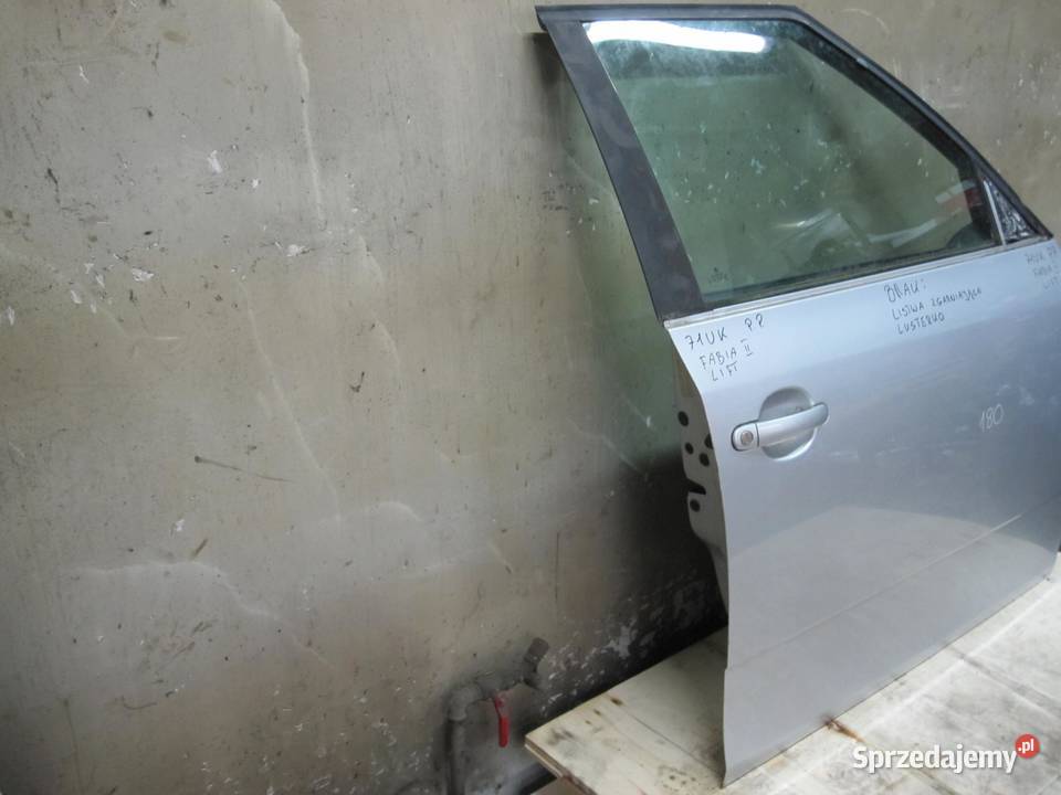 SKODA FABIA II LIFT 11r drzwi prawe przód sprzedam