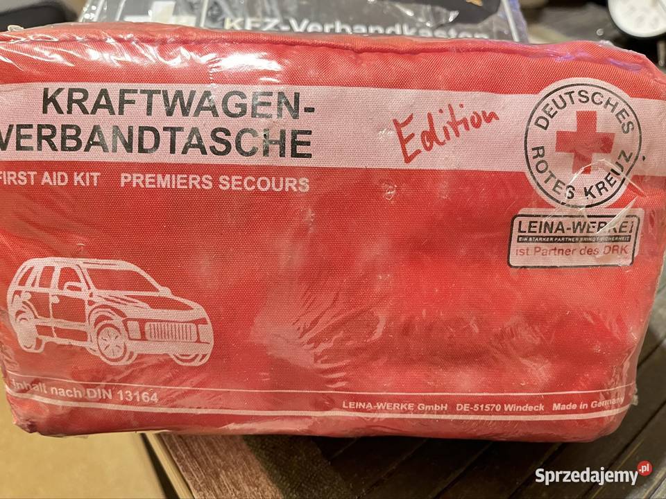 Apteczki samochodowe z Niemiec Włocławek