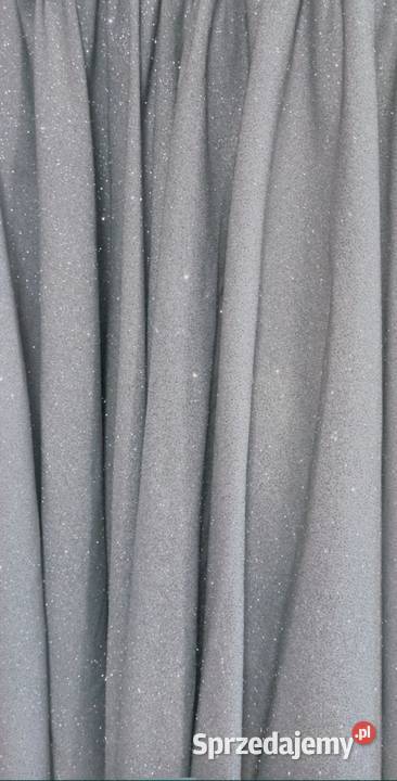 Piękna brokatowa sukienka na ramiączkach Andrychów