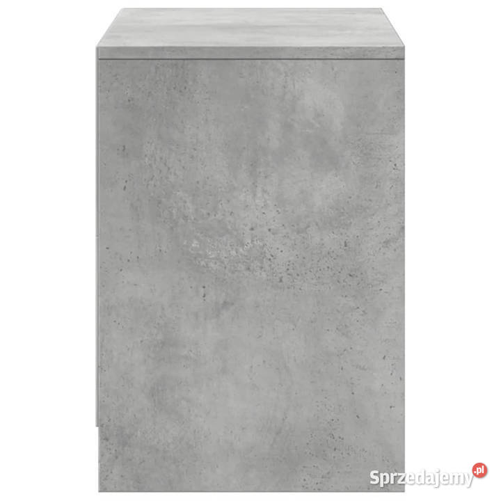 Szafka pod TV z LED szarość betonu 100x34x50 Dom i Ogród Warszawa