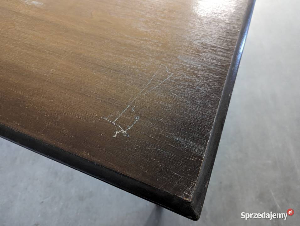 STOLIK KAWOWY SECESYJNY LUDWIKOWSKI UŻYWANY 124cm Straszyn