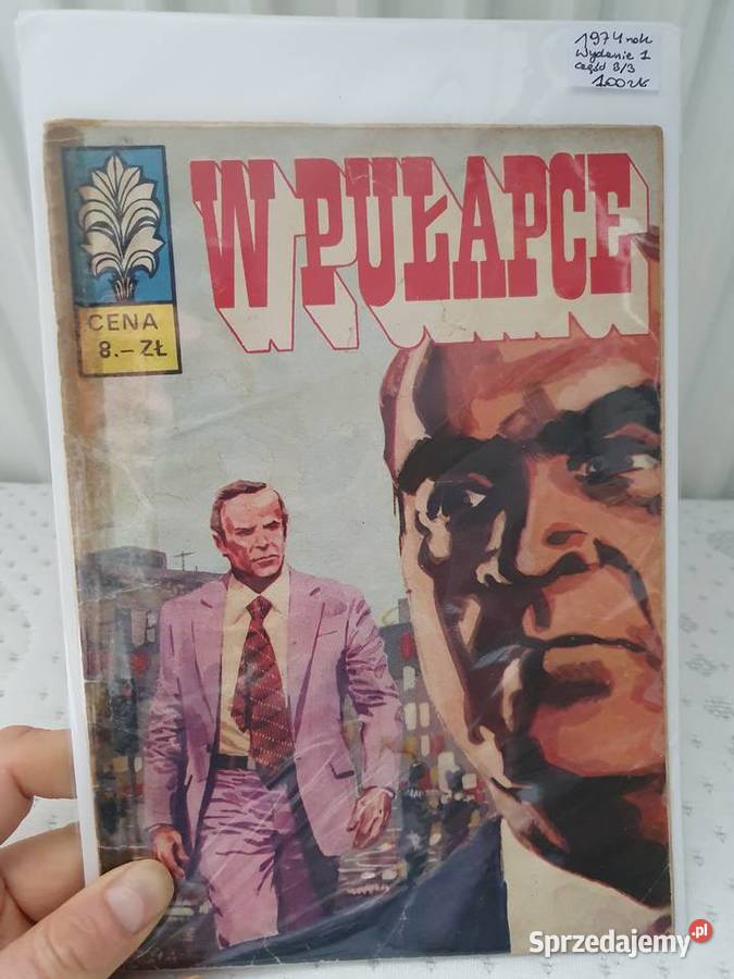 Kapitan Żbik kompletna historia 3 komiksy 1974 pomorskie Gdynia