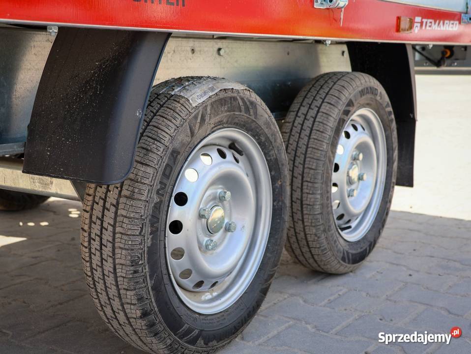 Przyczepka samochodowa TEMARED TRANSPORTER 25152 Burtowe i plandeki sprzedam