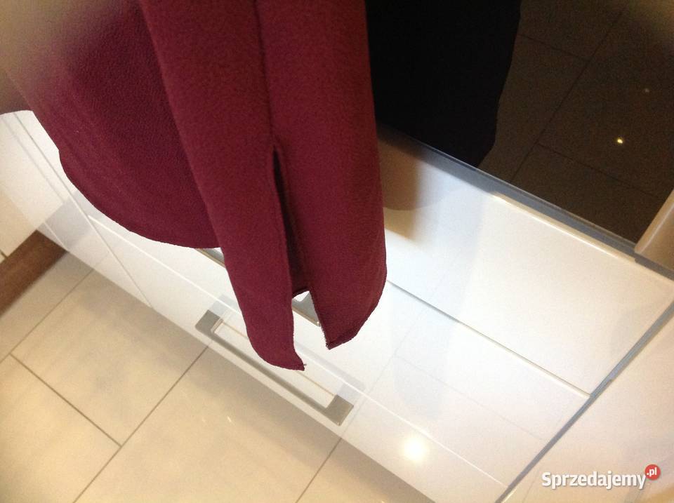 Bluzka Damska Look S bordowa Nowa Sól