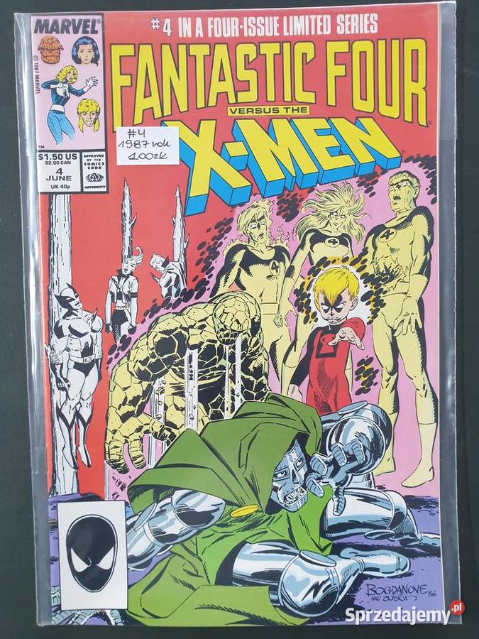 Fantastic Four versus The XMen 2 komiky Marvel