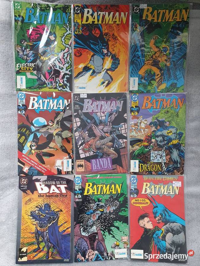 Batman zestaw 44 komiksów Gdynia