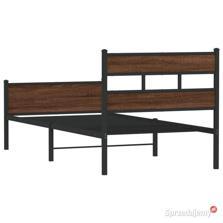 Łóżko bez materaca brązowy dąb 80x200 WM4017335 Warszawa