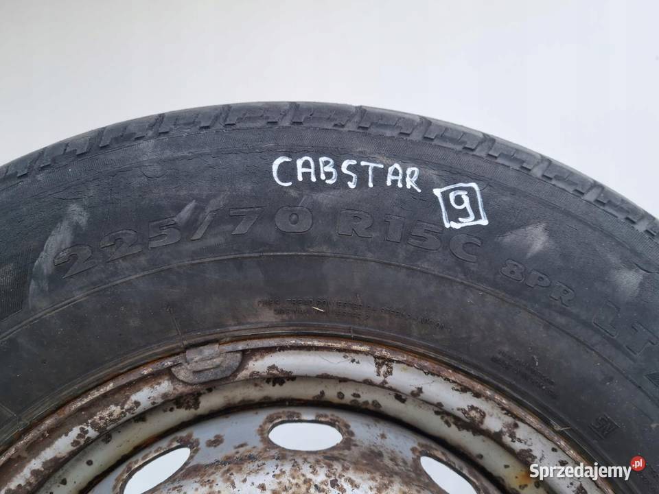 Nissan Cabstar FELGA STALOWA KOŁO 15 22570 R15 lubelskie sprzedam