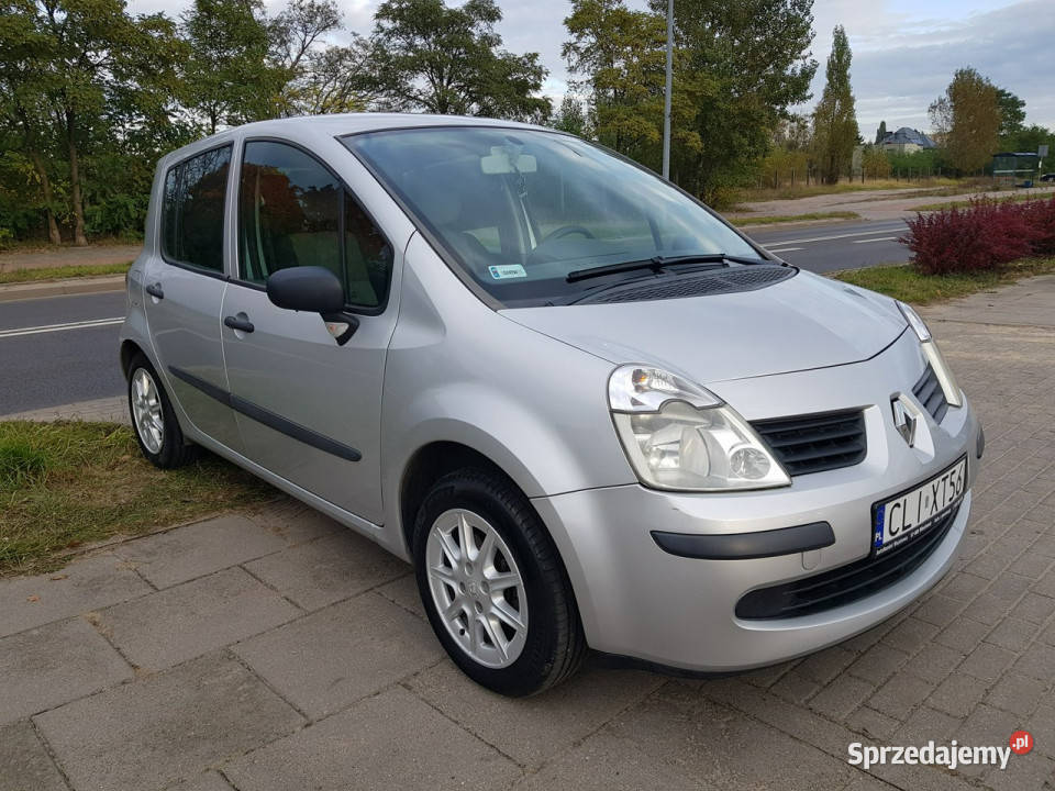 Renault Modus 12 Benzyna Klima Lift elektryczne lusterka Włocławek