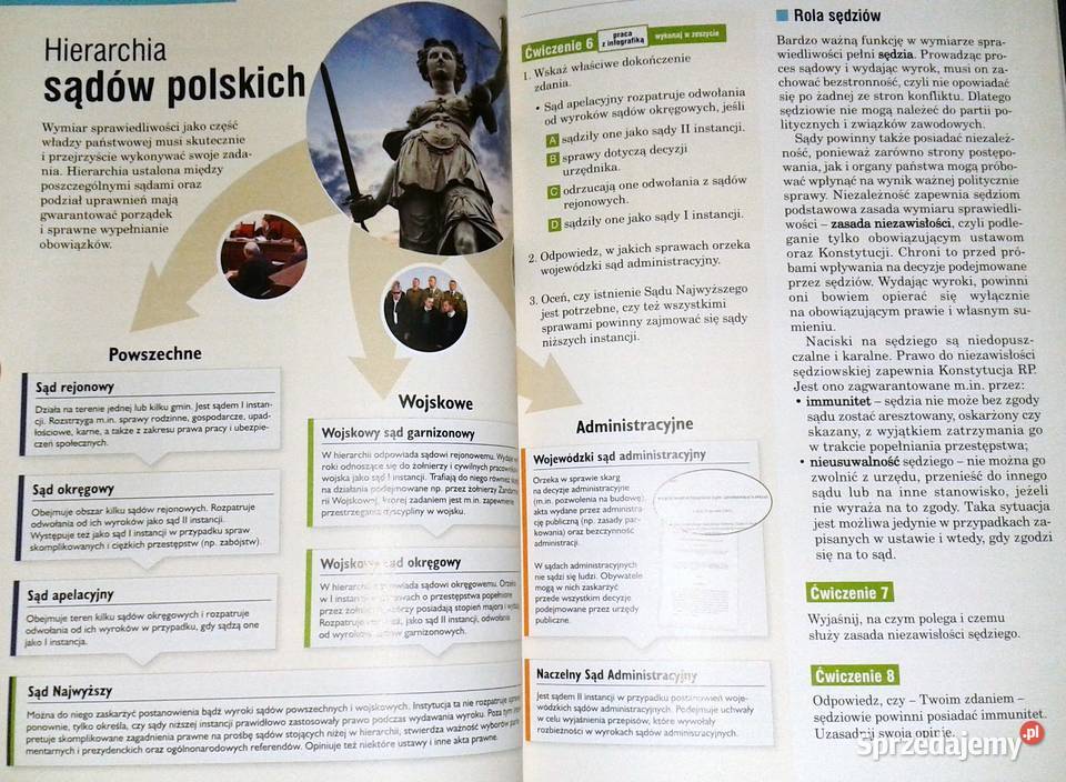 Sprawdzian Wos Samorzadna Polska Dzias I Jutro 2 sprzedajemy.pl