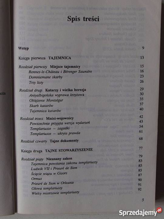 Święty Graal Święta Krew fa Szczecin
