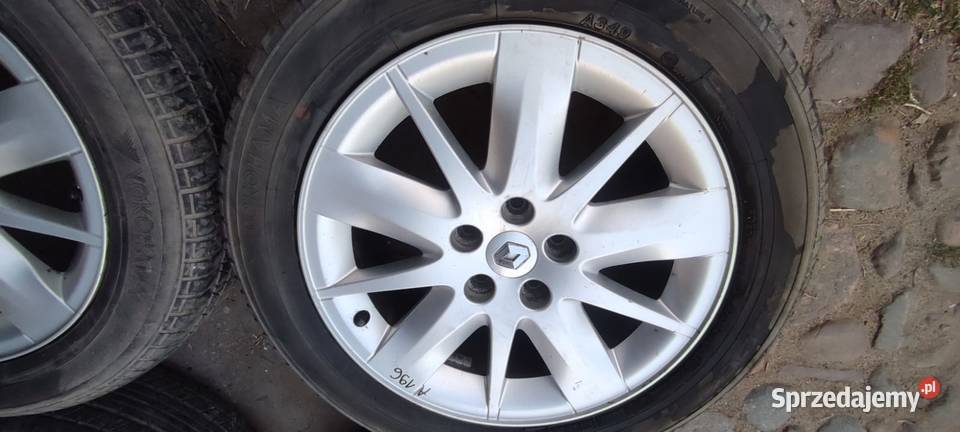 17 5x108 et50 7j RENAULT komplet felg Trzebnica