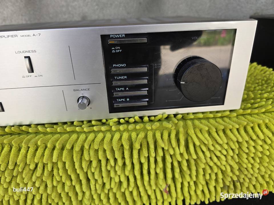 wzmacniacz kenwood a7 stereo śląskie Chełm Śląski sprzedam