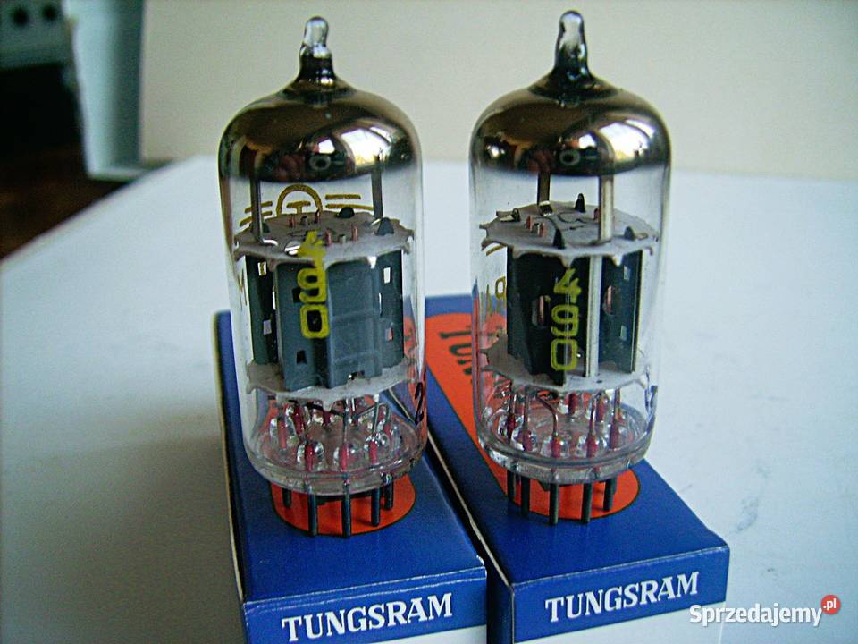 ParaECC83 TUNGSRAM NOS 12AX7 E83CC 1975 Mocne Porąbka