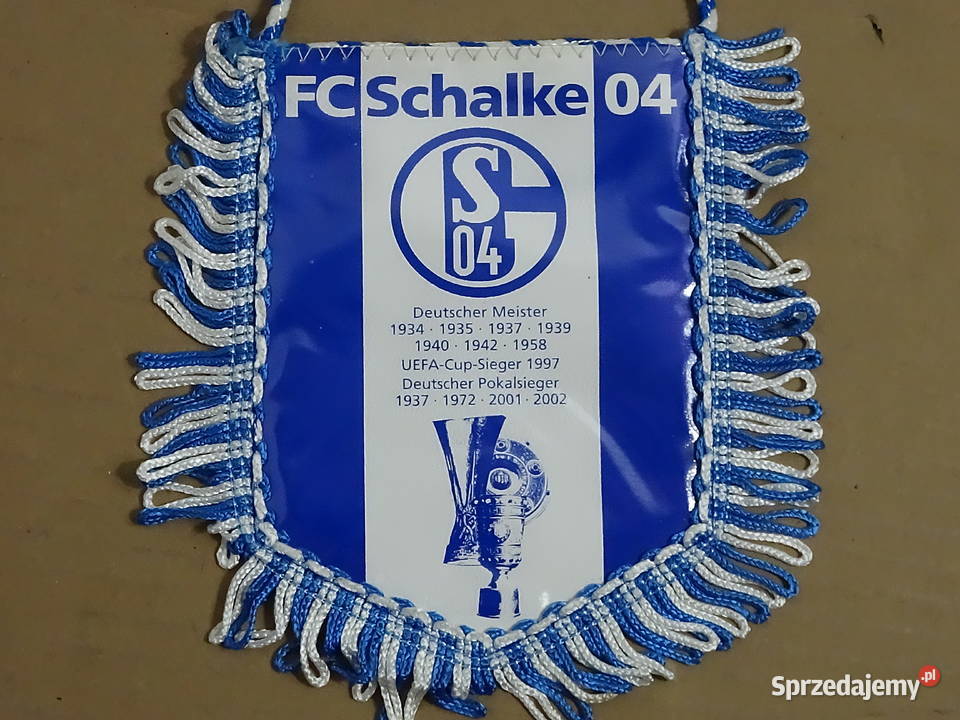 Kolekcjonerski proporczyk FC Schalke 04 Sukcesy