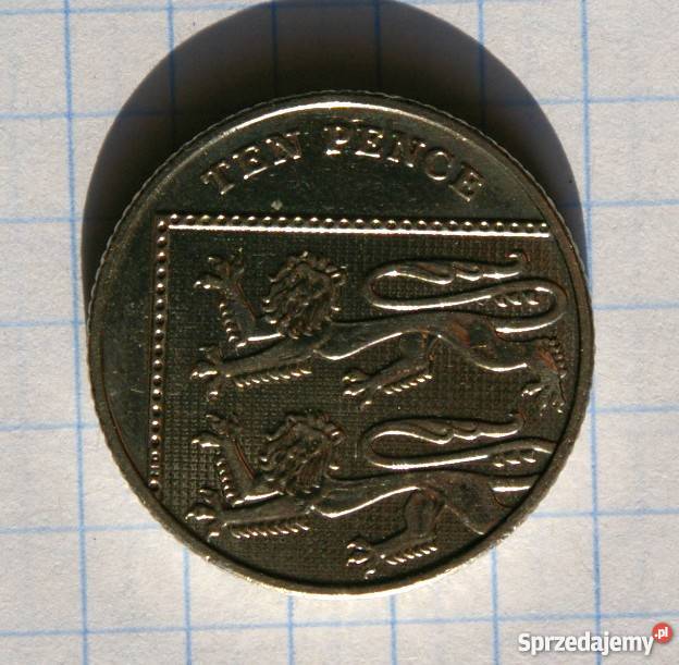 10 PENSÓW TEN PENCE 2013 WIELKA BRYTANIA Numizmatyka sprzedam