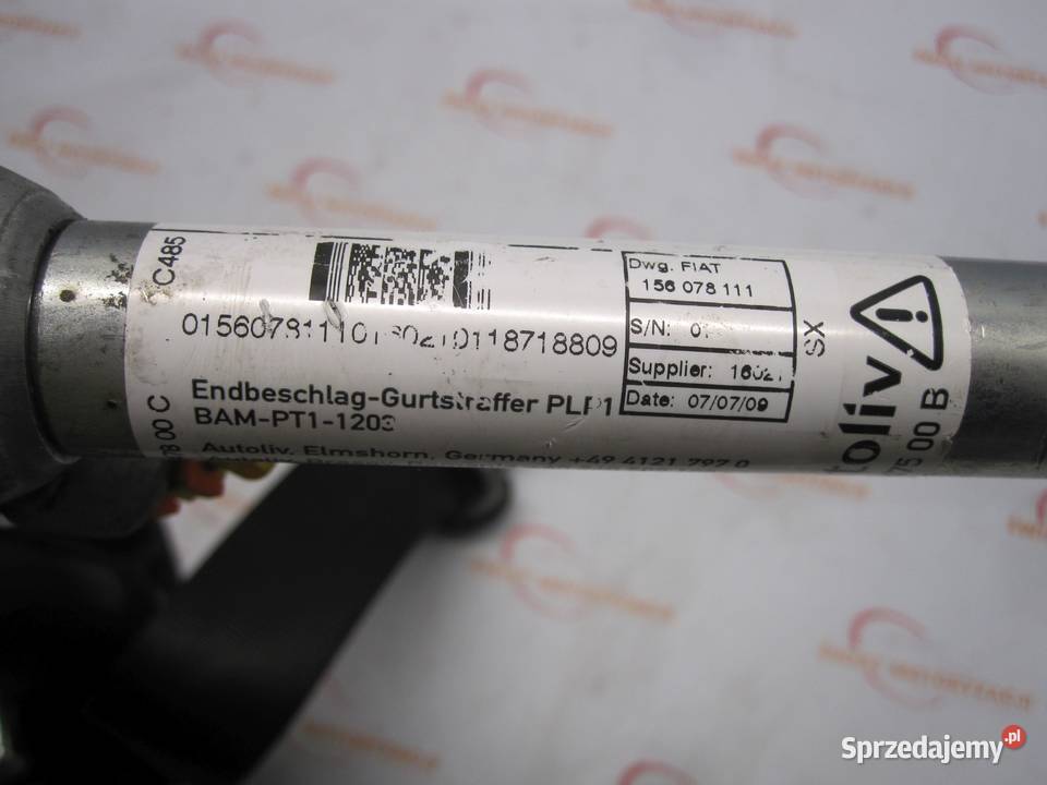 ALFA ROMEO MITO 10r pas bezpieczeństwa lewy Kielce sprzedam