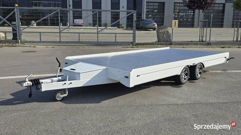 Przyczepa Laweta DMC 2700 4500x2100mm koła alu Kielce