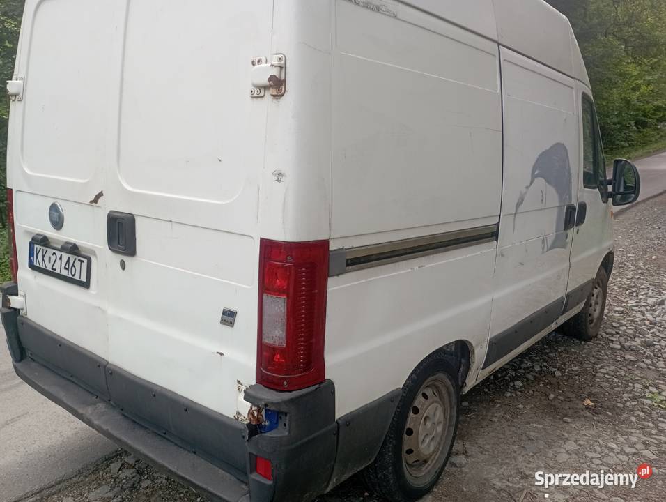 Fiat Ducato 22d 2005 sprawny opłaty wazne diesel Fiat małopolskie
