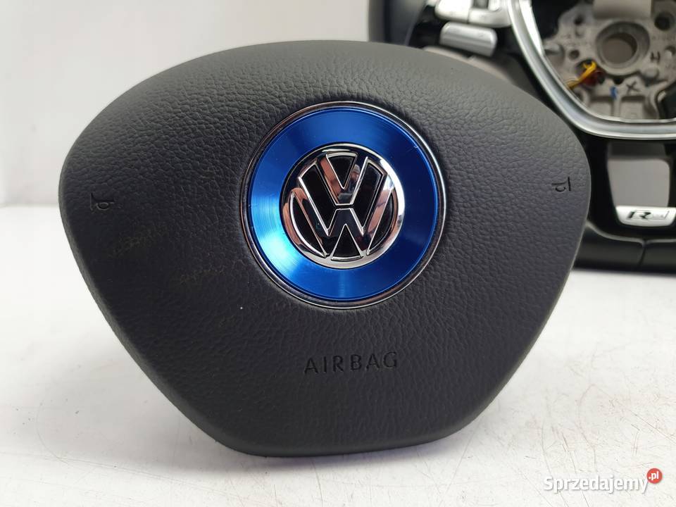 VW Golf VII R LINE KIEROWNICA SKÓRZANA ŁOPATKI osobowe Rudka