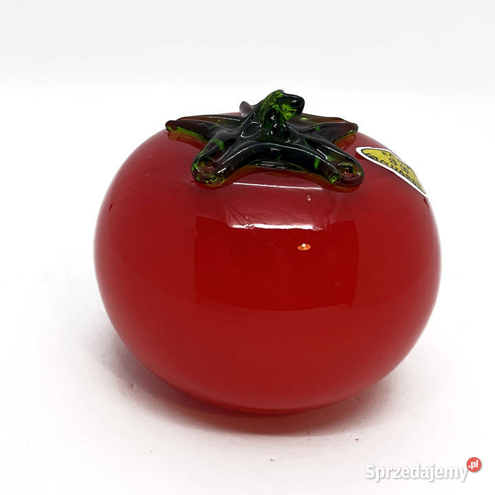 Pomidor ze szkła w stylu vintage Murano Niemcy