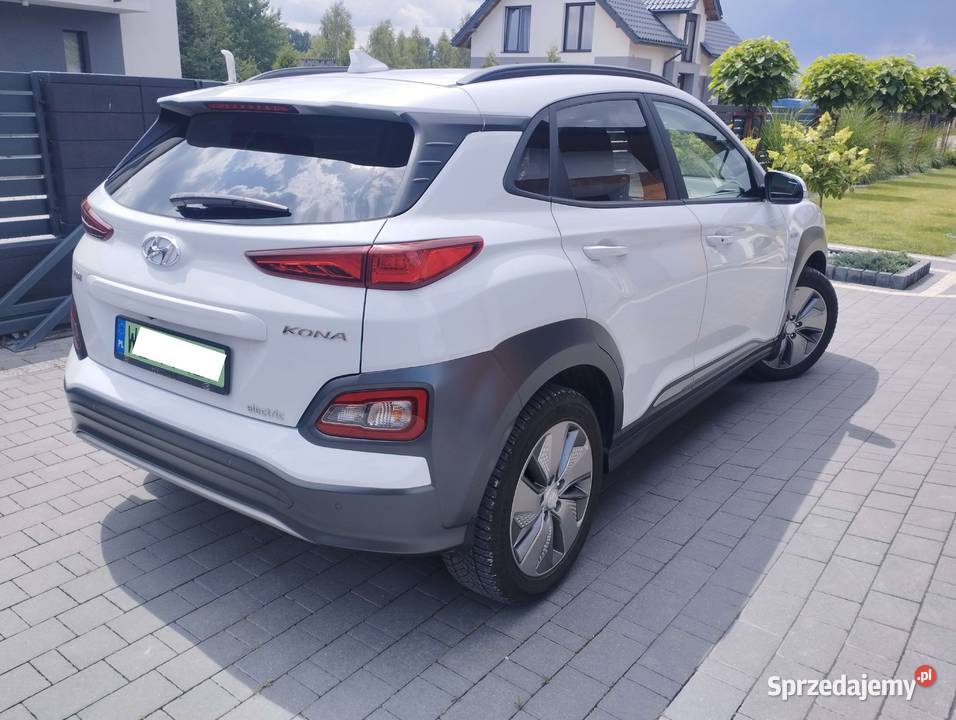 Hyundai Kona Elektryk Premium Serwis ASO FV 23 centralny zamek Warka