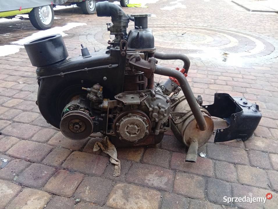 Silnik fiat 126p ze skrzynią Adamów