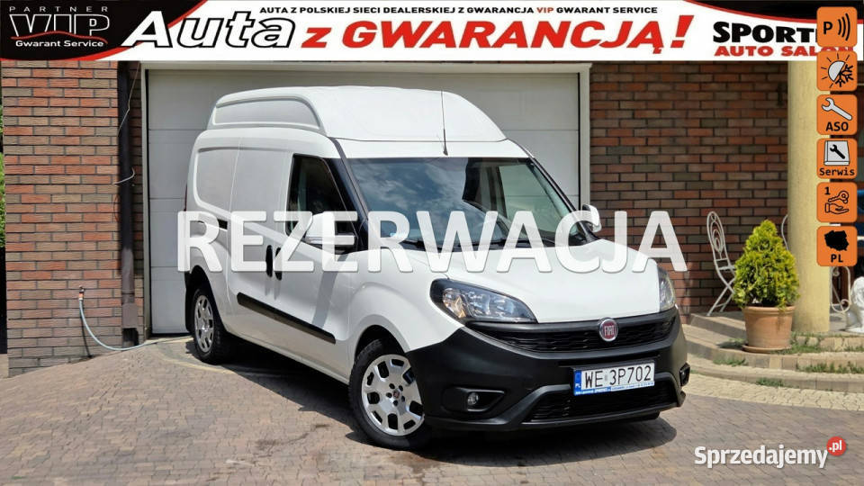 Fiat Doblo XL L2H2 16 MJ 120 Salon I WŁ grzane centralny zamek