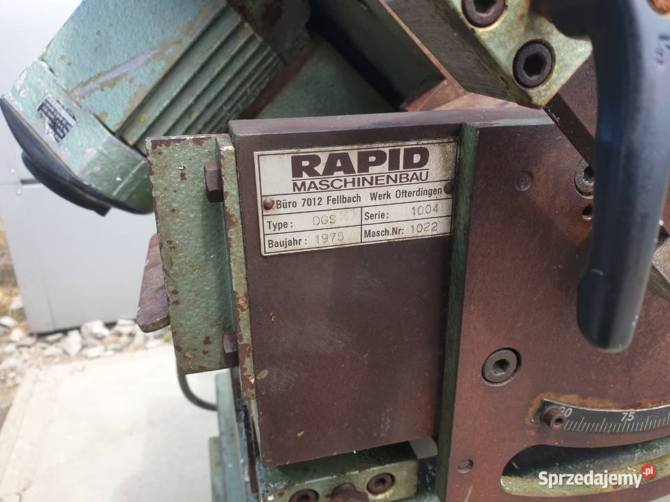 Przecinarka Piła ukośna 2 głowicowa RAPID DGS Tarnów