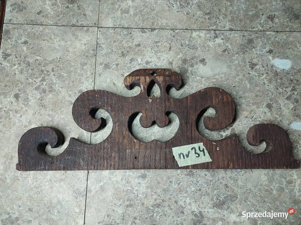 34 korona starego zegara szer 37 wys 14 Antyki Tczew