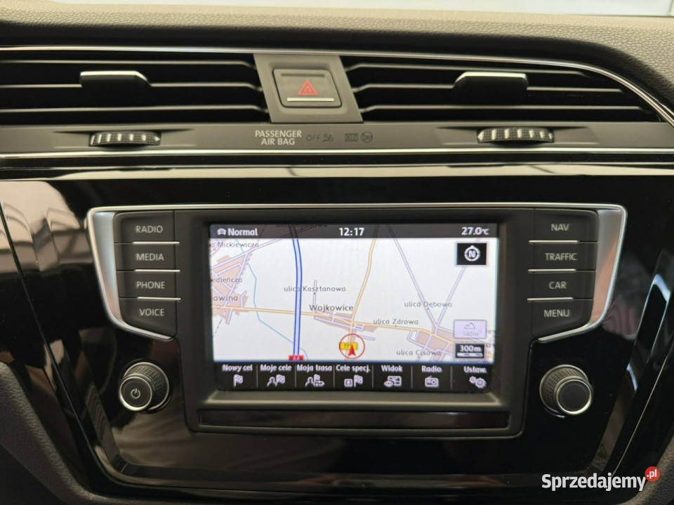 Volkswagen Touran 16TDI 110 2016r Highline ACC gniazdo USB Wojkowice
