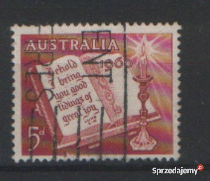 Zn Australia Mi 307 9 kas 1960 Filatelistyka Gliwice sprzedam