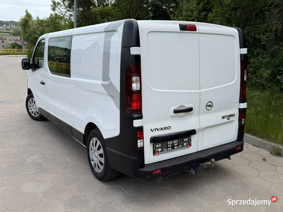 Opel Vivaro Opel Vivaro Long Maxi Doka 6osobwy wspomaganie kierownicy wielkopolskie Gostyń