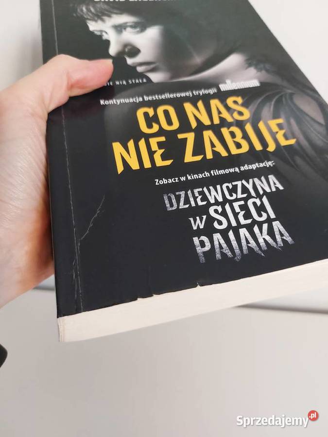 książka Co nas nie zabije David Lagercrantz kryminały Proza i poezja Poznań sprzedam