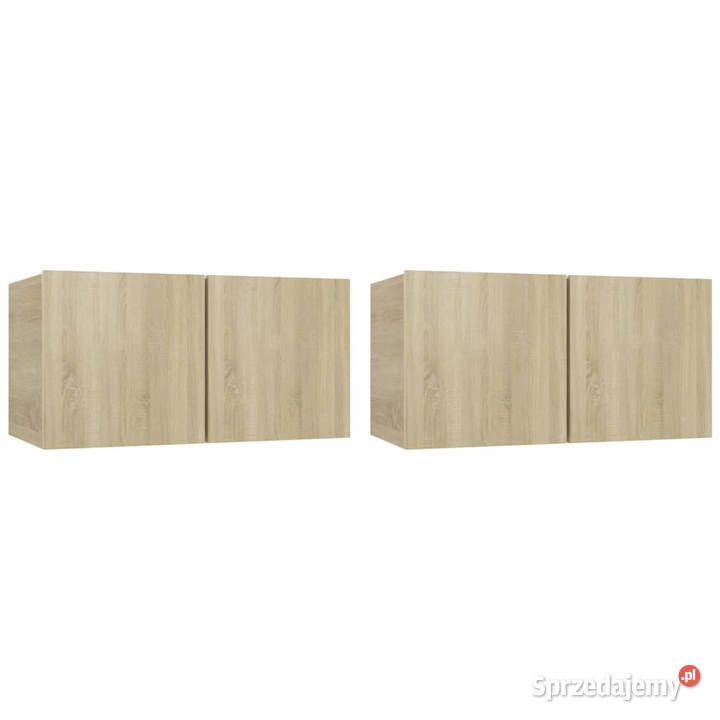 Szafki wiszące pod TV 2 dąb sonoma 60x30x30 Warszawa