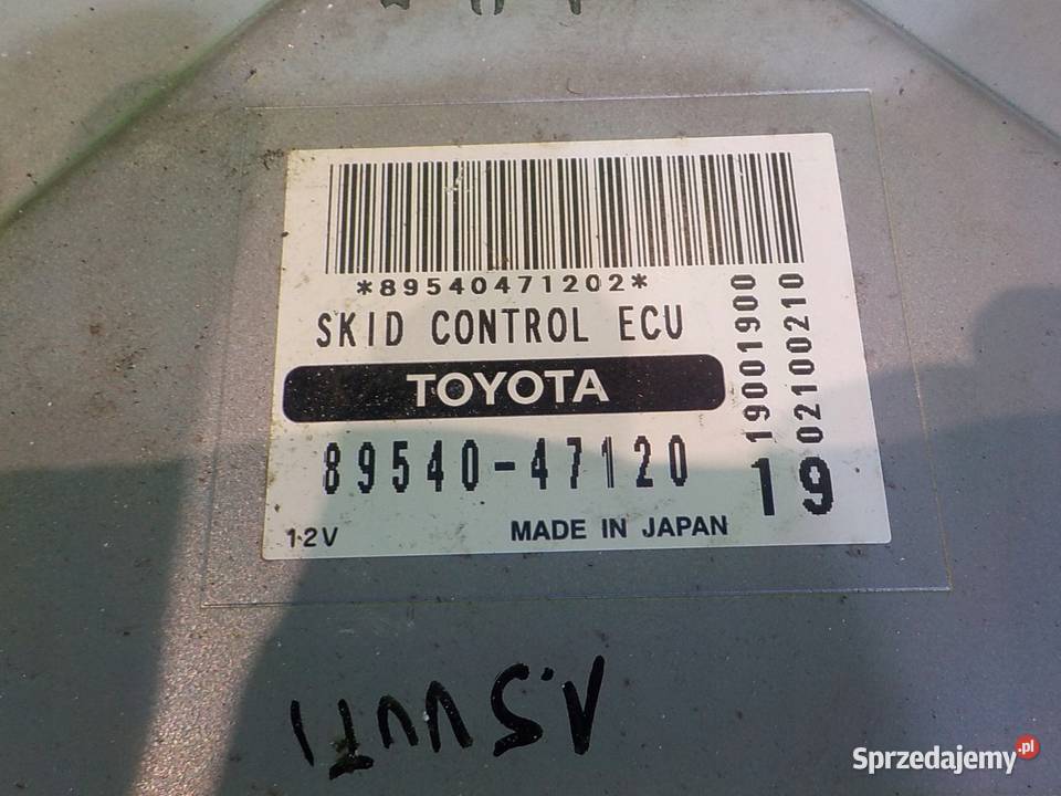 TOYOTA PRIUS II 15 VVTI 09r 5D modul sterownik Suków sprzedam