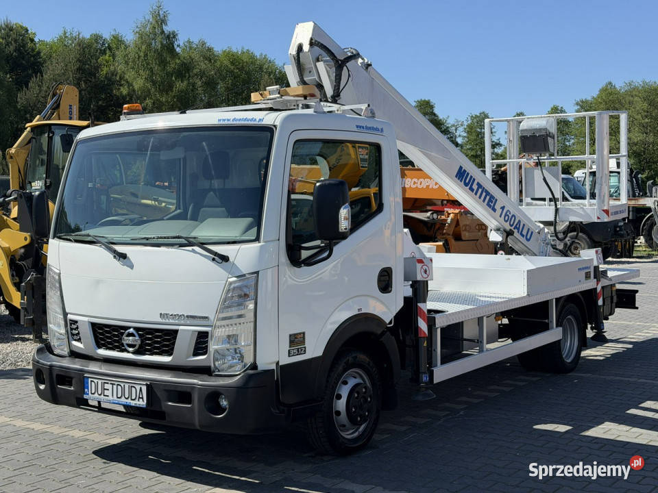 Nissan Cabstar Podnośnik Koszowy 165m Multitel świętokrzyskie Widełki