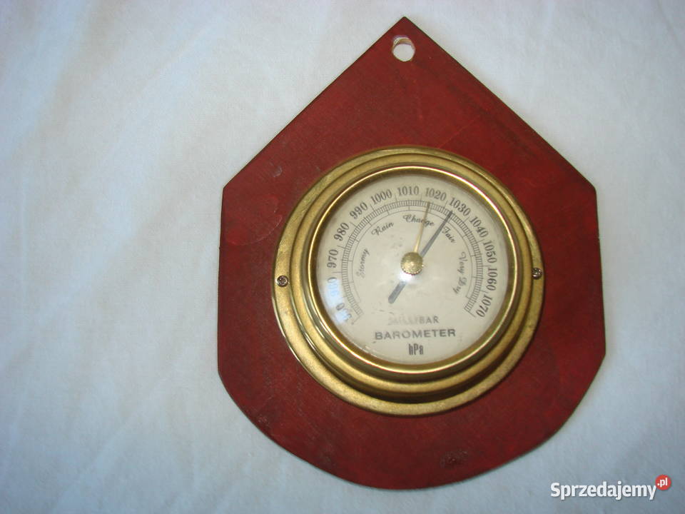mosiężny barometr Pozostałe Pruszcz Gdański
