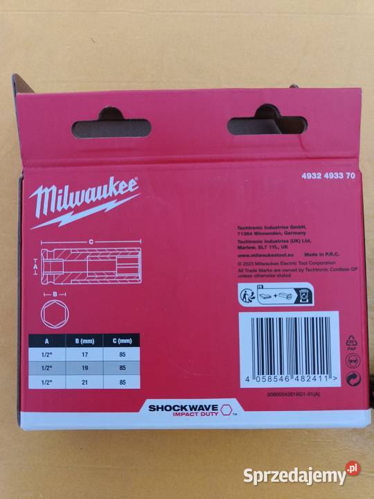 Milwaukee Komplet Nasadek udarowych do Felg Zagórowa