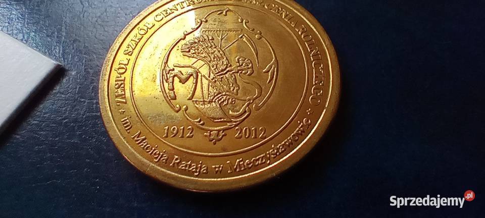 Stare monety Medal 100 Mietków 177 podkarpackie