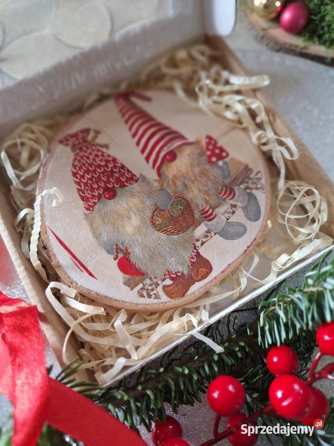 Podstawka skrzaty świąteczne Strzyżów