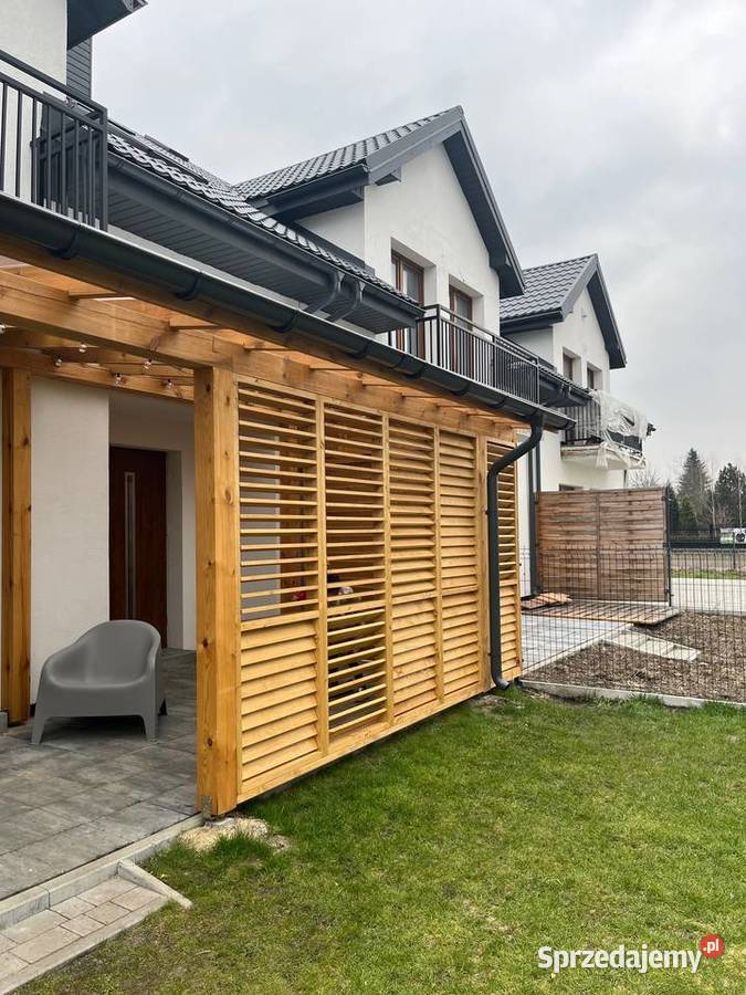 Rolety drewniane tarasowe regulowane żaluzje Tarnogród