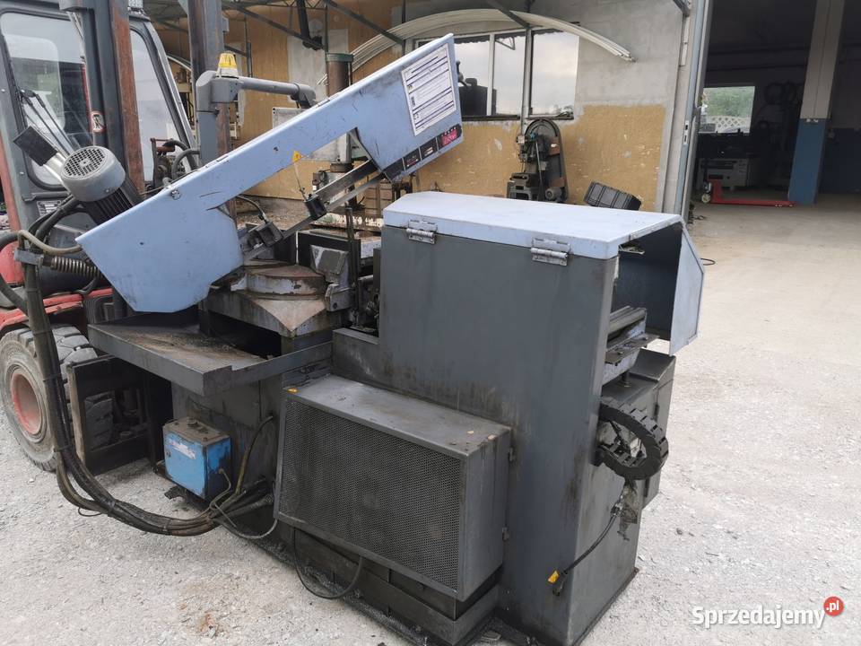 Piła taśmowa automatyczna z podajnikiem i kątami Gostyń