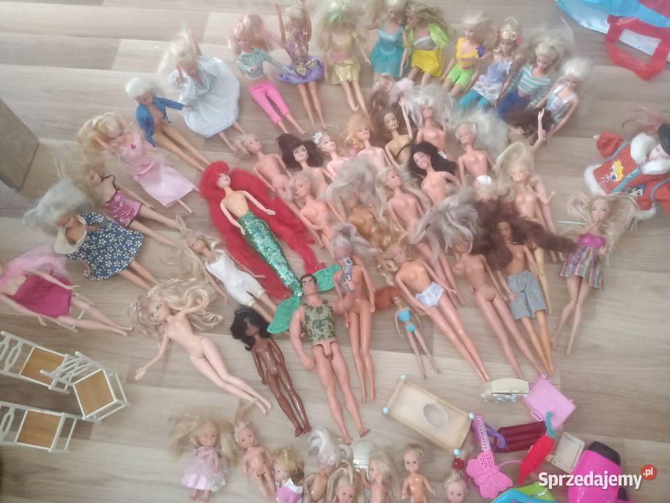 Lalki Barbie mega zestaw Lalki i akcesoria Błaszki