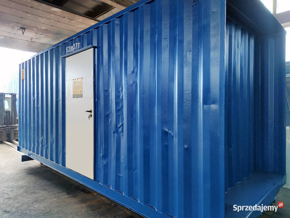 Kontener drewutnia niebieska Banino