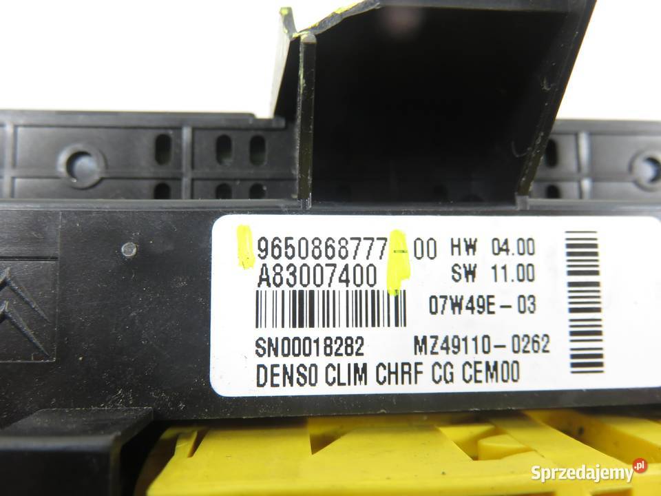 KLIMATRONIK CITROEN C4 Picasso I UD 9650868777