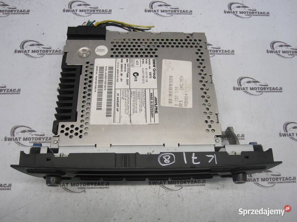 BMW E92 07r radio CD 6968101 9150109 osobowe sprzedam